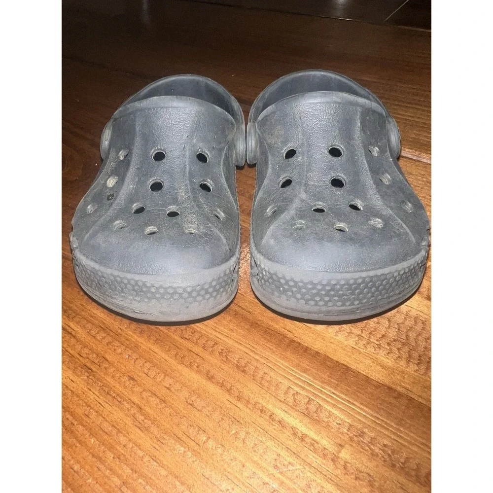 Crocs Baya Black‎ Clogs Slip on Shoes Size C 7 Toddlers Unisex Kids